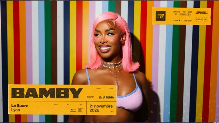 Visuel de « Concert de Bamby au Sucre à Lyon », publié par Totaal Rez