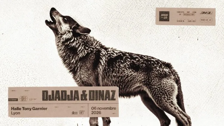 Visuel de « Concert de Djadja & Dinaz à la Halle Tony Garnier », publié par Totaal Rez