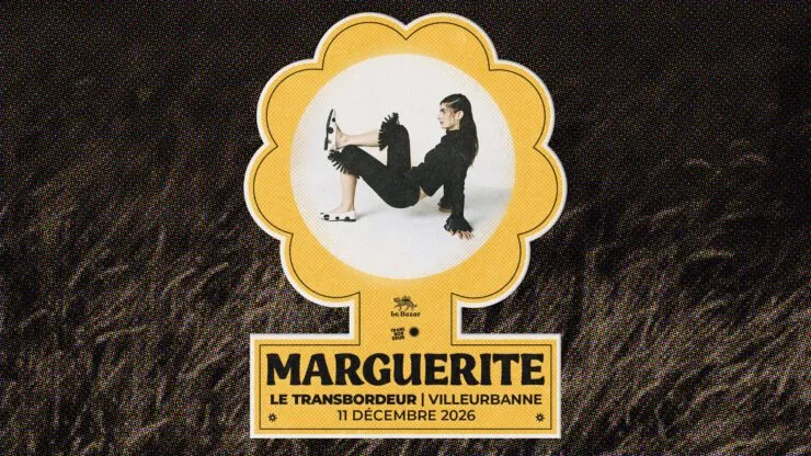 Visuel de « Concert de Marguerite au Transbordeur », publié par Totaal Rez