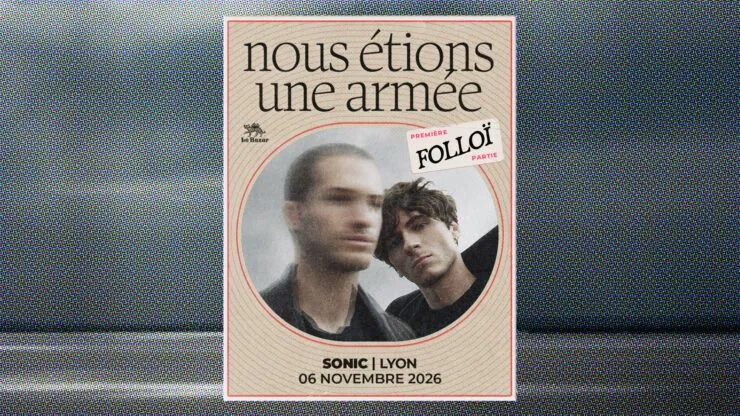 Visuel de « Concert de Nous Étions Une Armée avec Folloï au Sonic à Lyon », publié par Totaal Rez