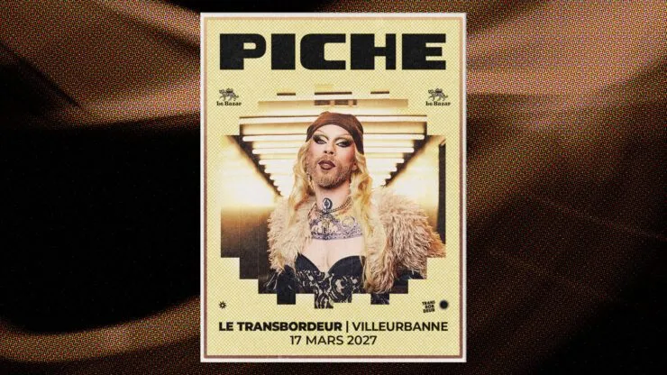 Visuel de « Concert de Piche au Transbordeur à Lyon », publié par Totaal Rez