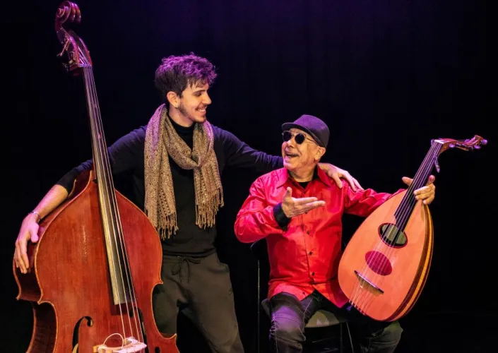 Visuel de « DJoussour - Fawzy & Amin Al Aiedy à l'Opéra de Lyon », publié par cmtra.org