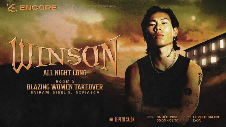 Visuel de « ENCORE : WINSON (All Night Long) & More », publié par Totaal Rez