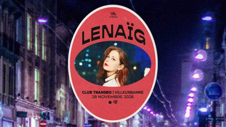 Visuel de « LENAÏG en concert au Club Transbo », publié par Totaal Rez