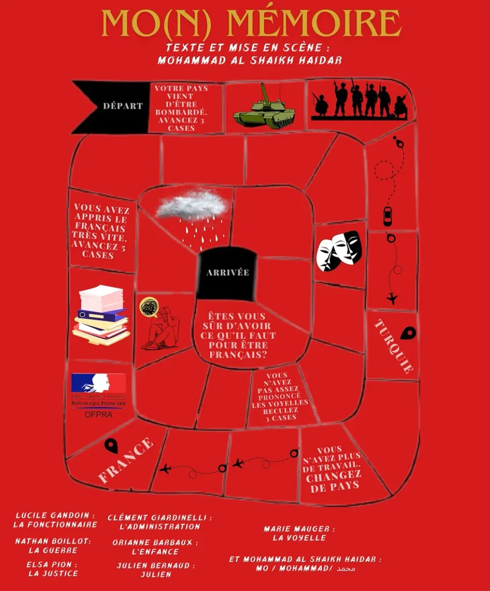 Visuel de « M(o)n mémoire », publié par beehiveevents.app
