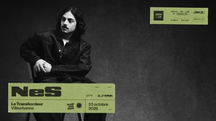 Visuel de « NeS en concert au Transbordeur », publié par Totaal Rez