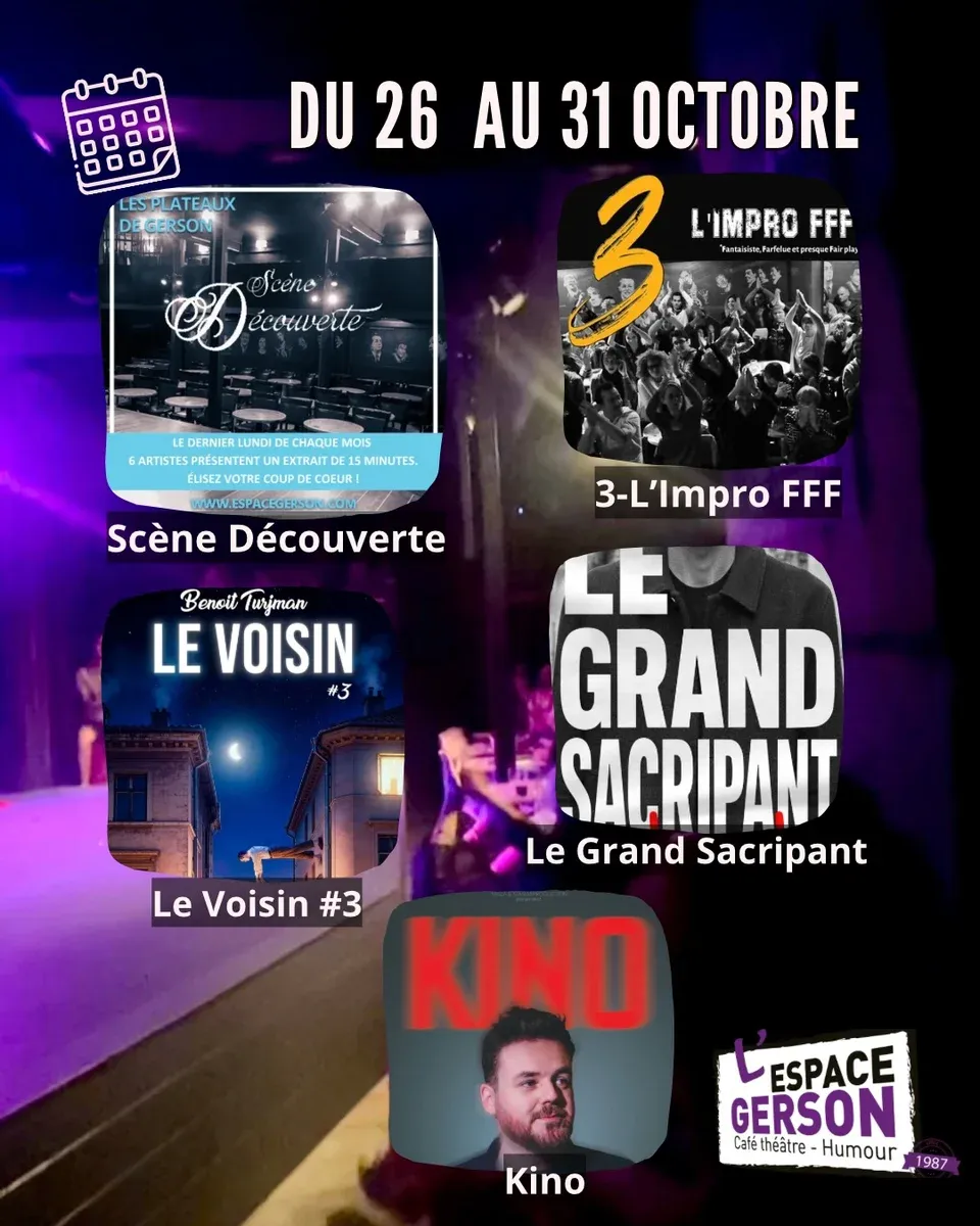 Visuel de « Scène Découverte - Octobre à Gerson », publié par beehiveevents.app